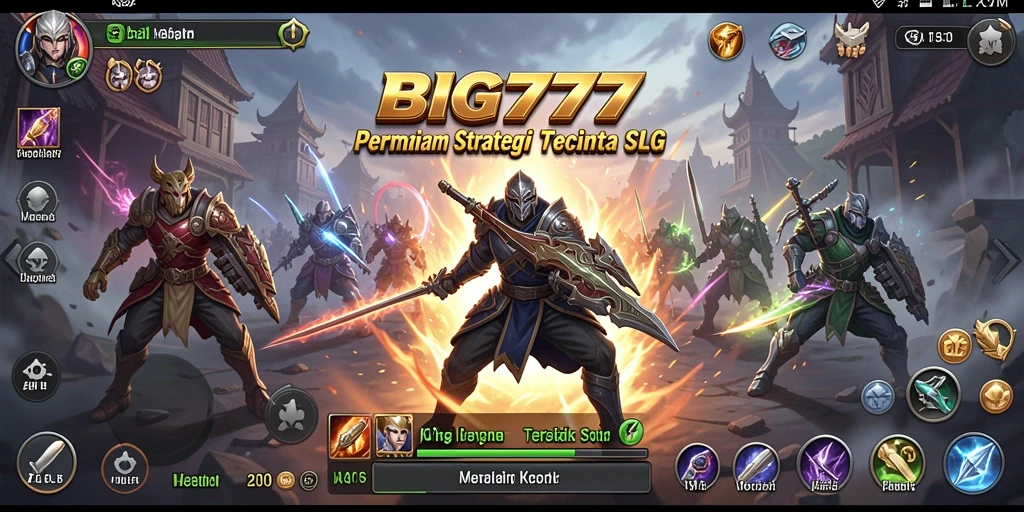 Tampilan menarik dan gameplay seru dari BIG777.