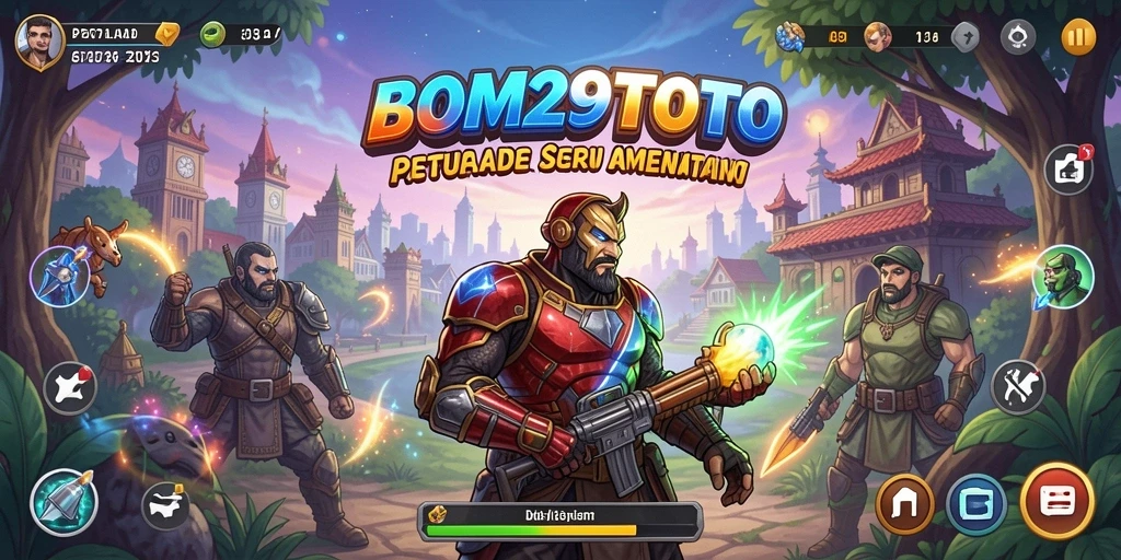 Tampilan gameplay seru dari BOM29TOTO yang mengasyikkan.