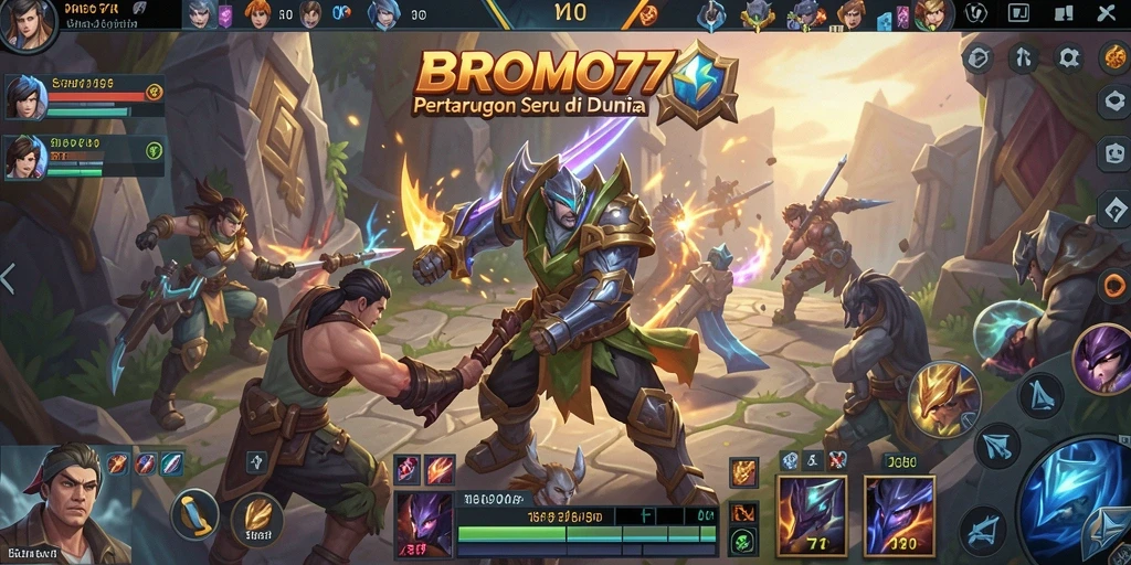 Gameplay seru dan strategi mendalam di BROMO77.
