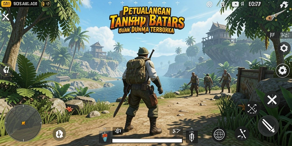 Gameplay menarik dalam dunia terbuka EOS77 dengan grafik yang memukau.