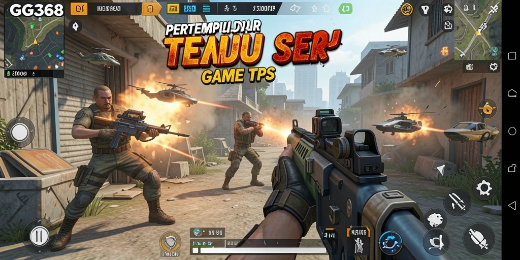 Tampilan gameplay GG368 yang menegangkan dan dinamis.