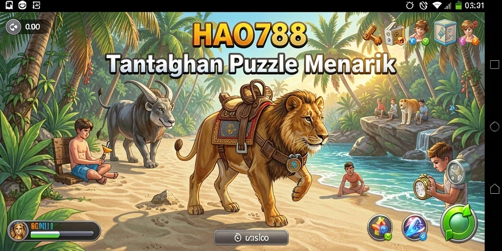 Screenshot HAO788 menampilkan gameplay menarik dengan teka-teki menantang.