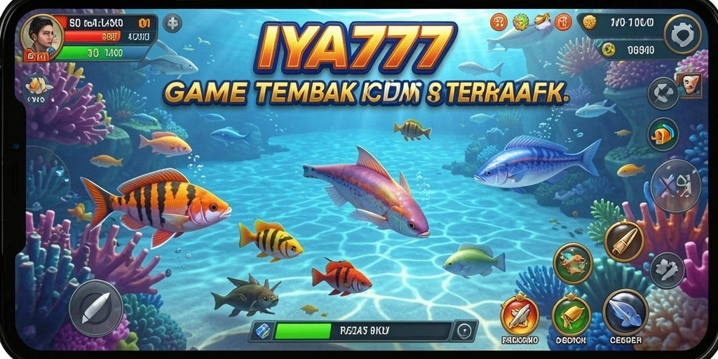 Tangkapan layar gameplay IYA777 dengan aksi tembak ikan yang seru.
