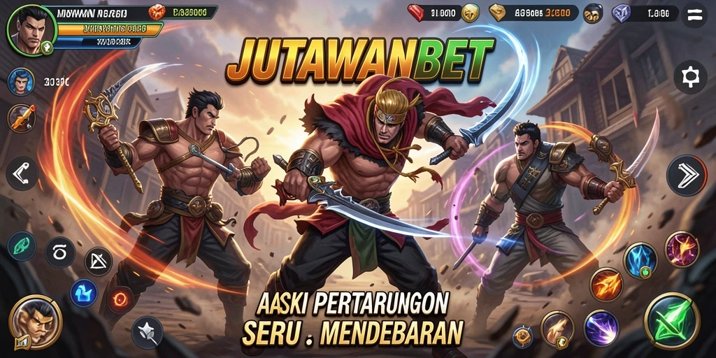 Tampilan menarik dari gameplay JUTAWANBET yang penuh aksi.