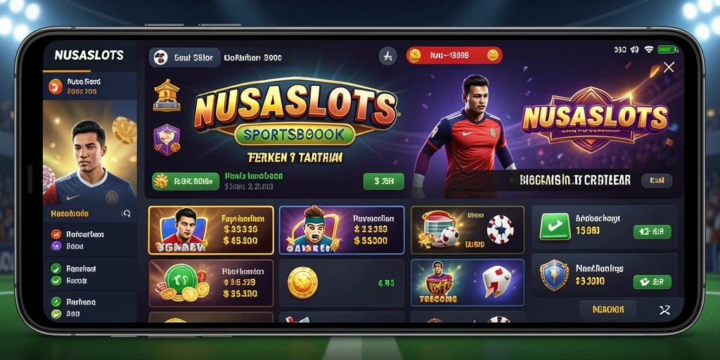 Tampilan gameplay menarik dan interaktif di NUSASLOTS.