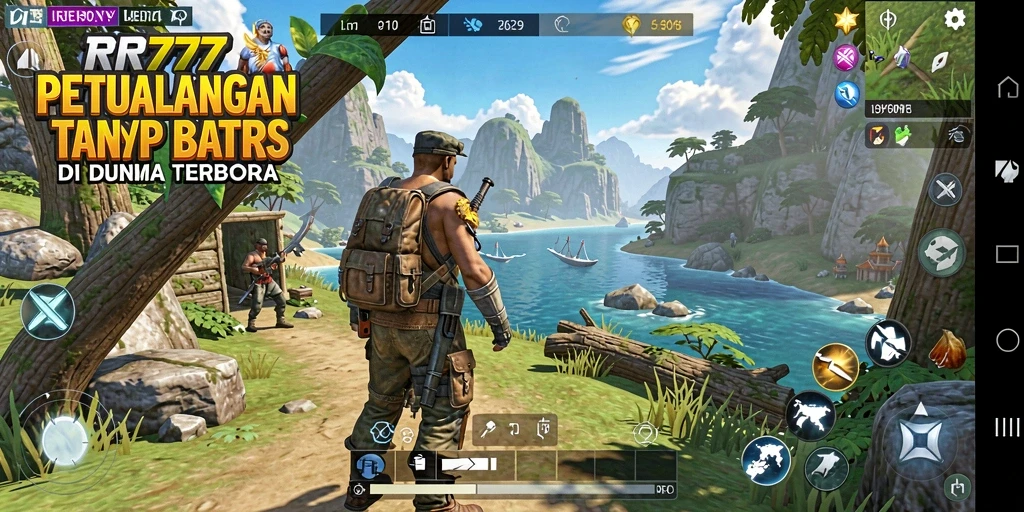 Tampilan gameplay menakjubkan dalam dunia Open World RR777.