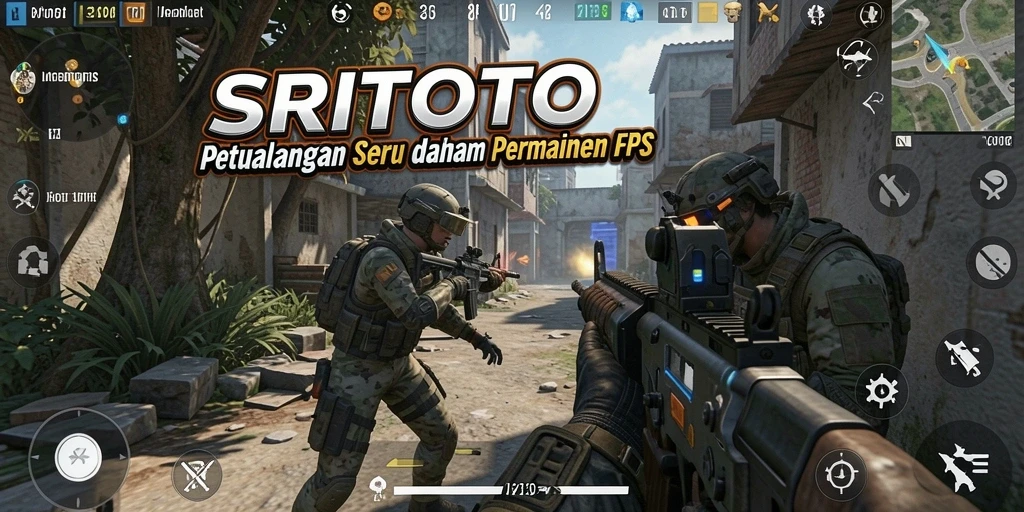 Tampilan gameplay yang seru dan penuh aksi di SRITOTO.