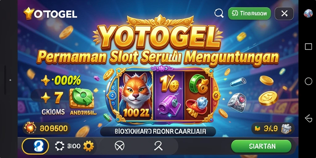 Tampilan gameplay Slot YOTOGEL yang menawan dan mengasyikkan.